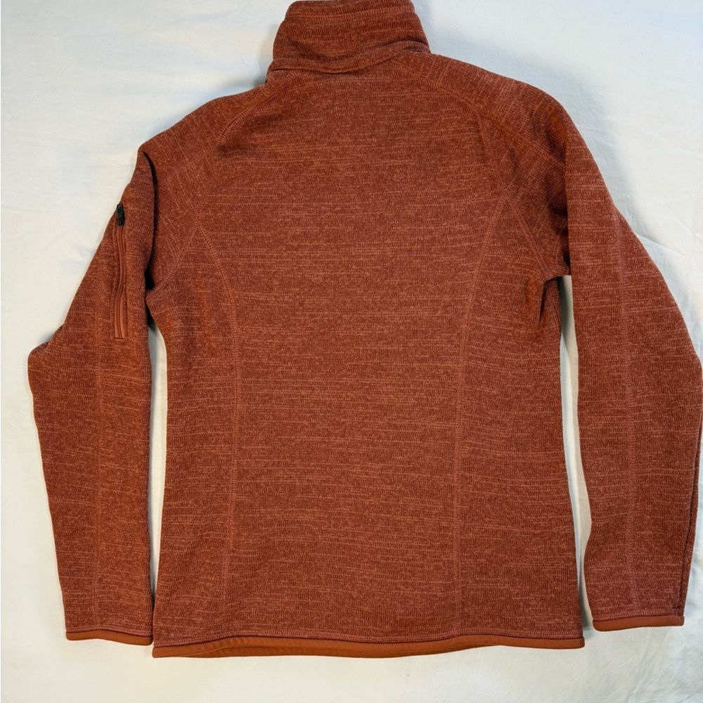 Patagonia Women’s Better Sweater Quarter Zip Heather Orange | S - Picture 7 of 7